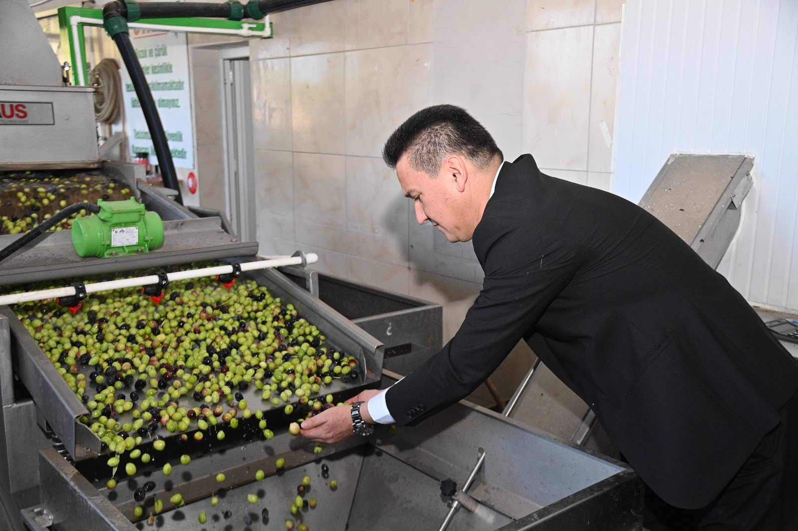 Kumluca'da Zeytin Yağı Sıkımı Başladı (9)