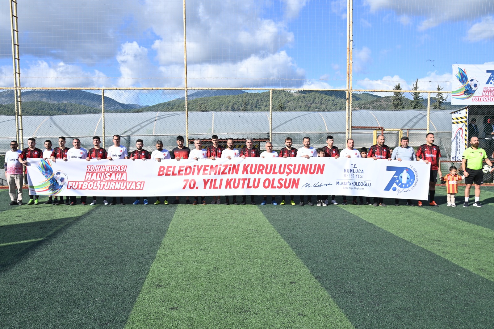 70. Yılına Özel Halı Saha Futbol Turnuvası Başladı (1)
