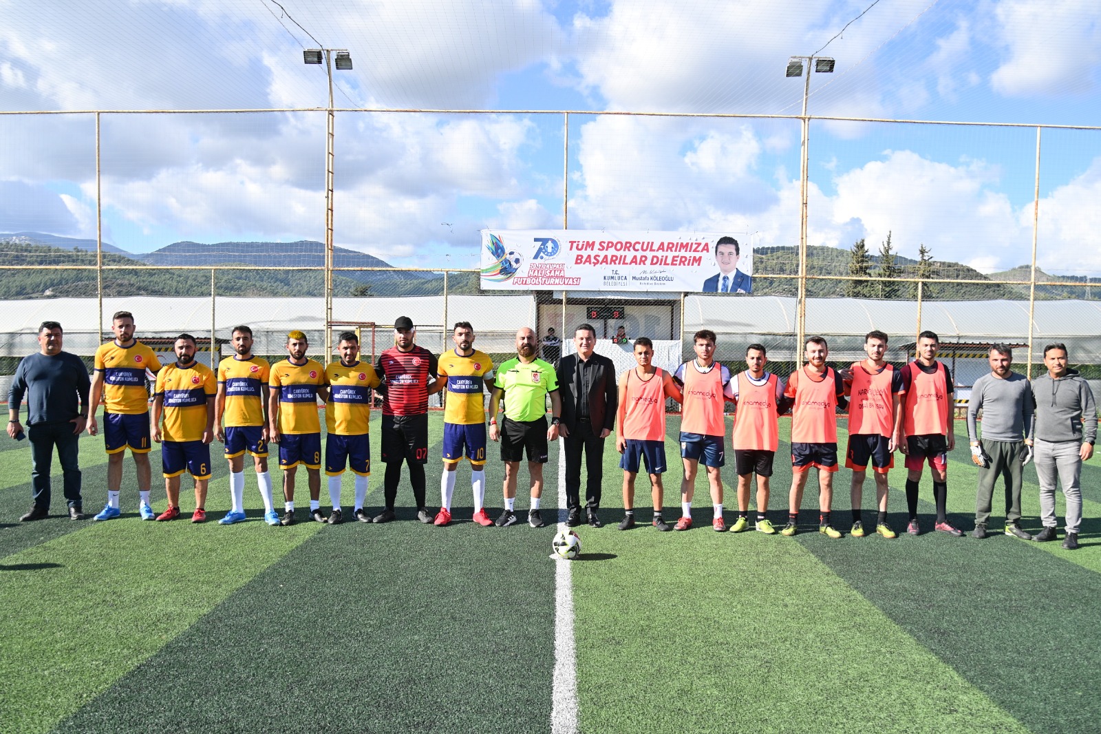 70. Yılına Özel Halı Saha Futbol Turnuvası Başladı (7)