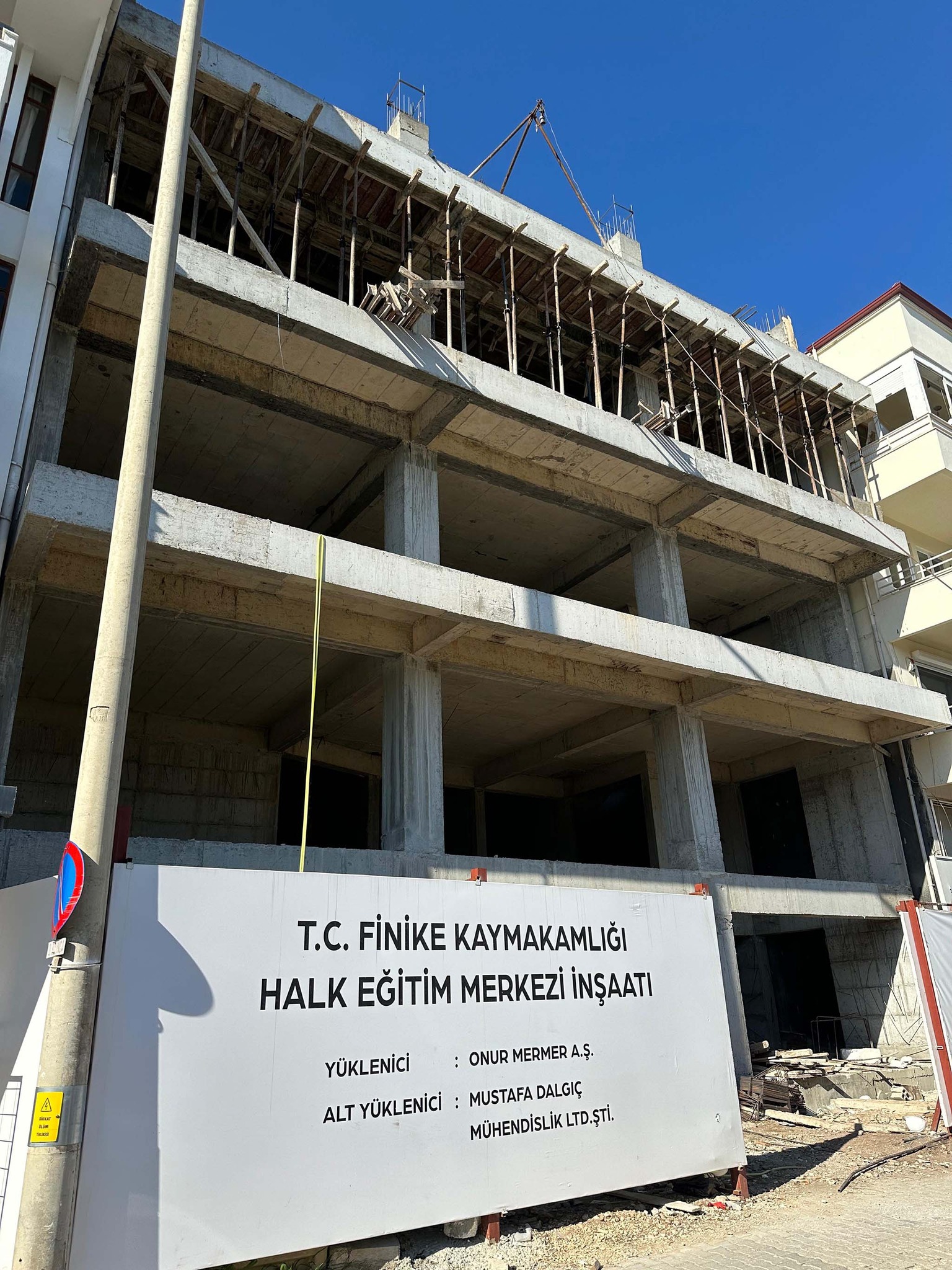 Halk Eğitimi Merkezi Yeni Binasının İnşaatı (2)