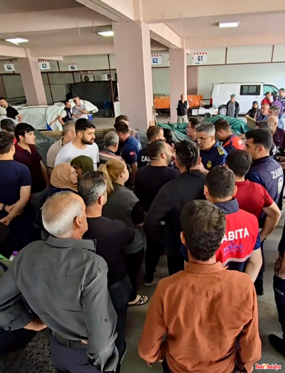 Pazarci Esnafi Eylem Yapti 2