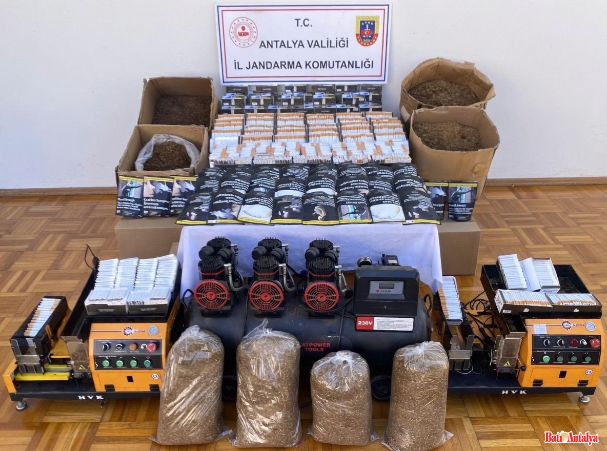 Kumluca’da Kaçak Tütün Operasyonu: 150 Kilo Tütün Ele Geçirildi