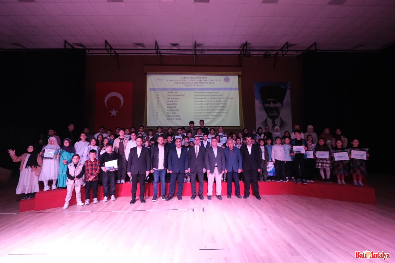 Kumluca’da dev ödül töreni!