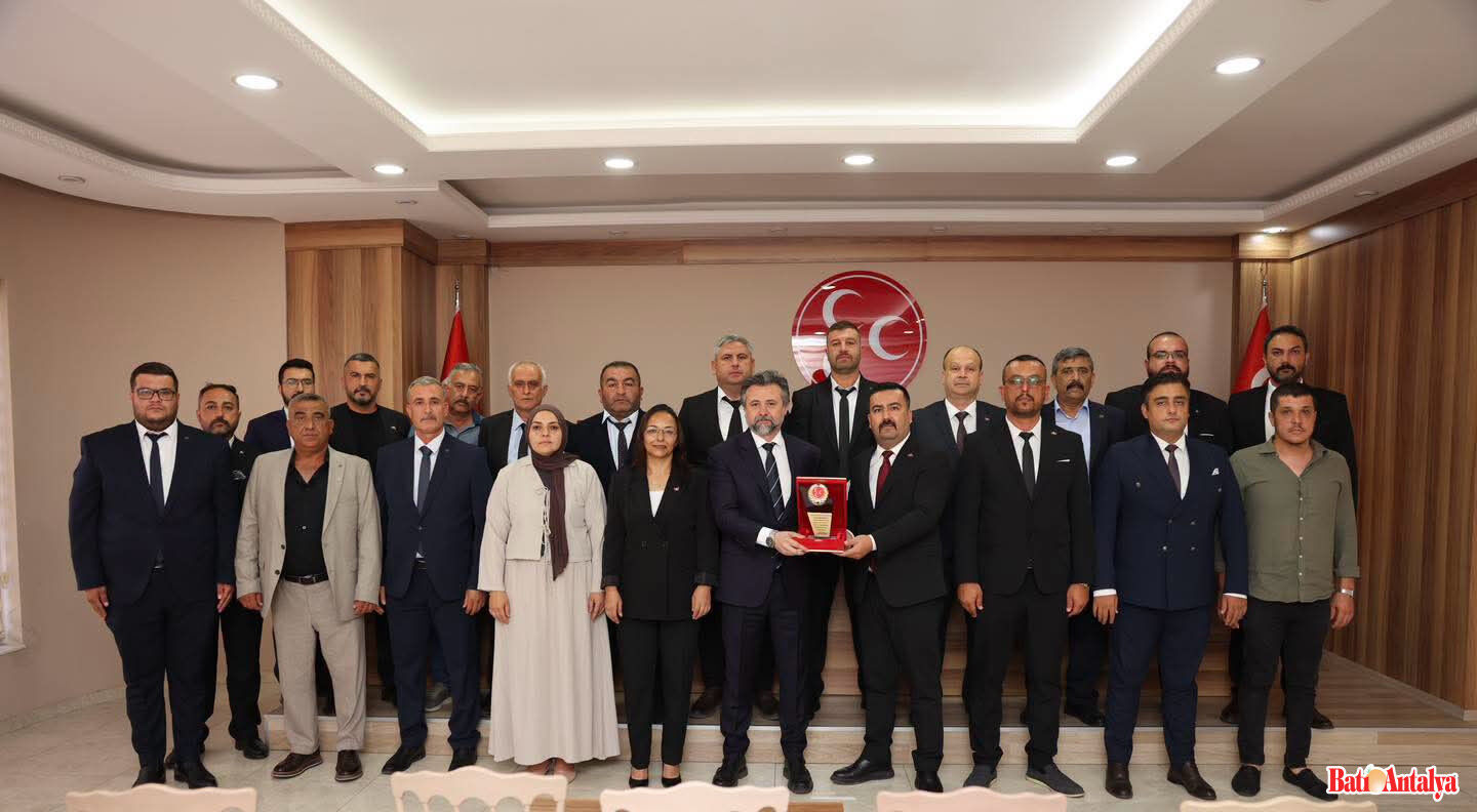 MHP Kumluca’da İl Kongresi Hazırlıkları Masaya Yatırıldı