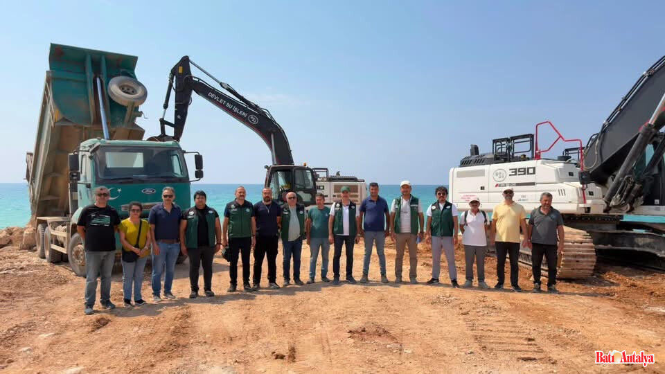 Kumluca’da Dev Taşkın Yatırımları Sahada İncelendi