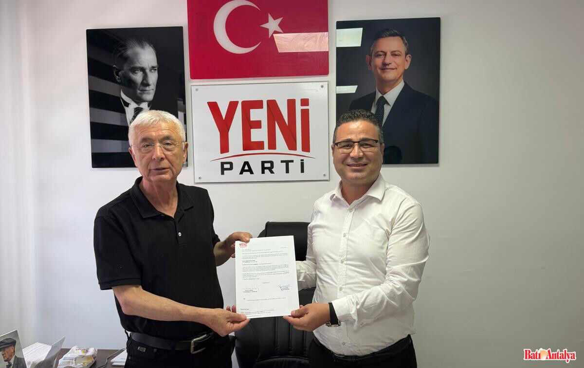 YENİ Parti Kumluca’da Resmen Kuruldu