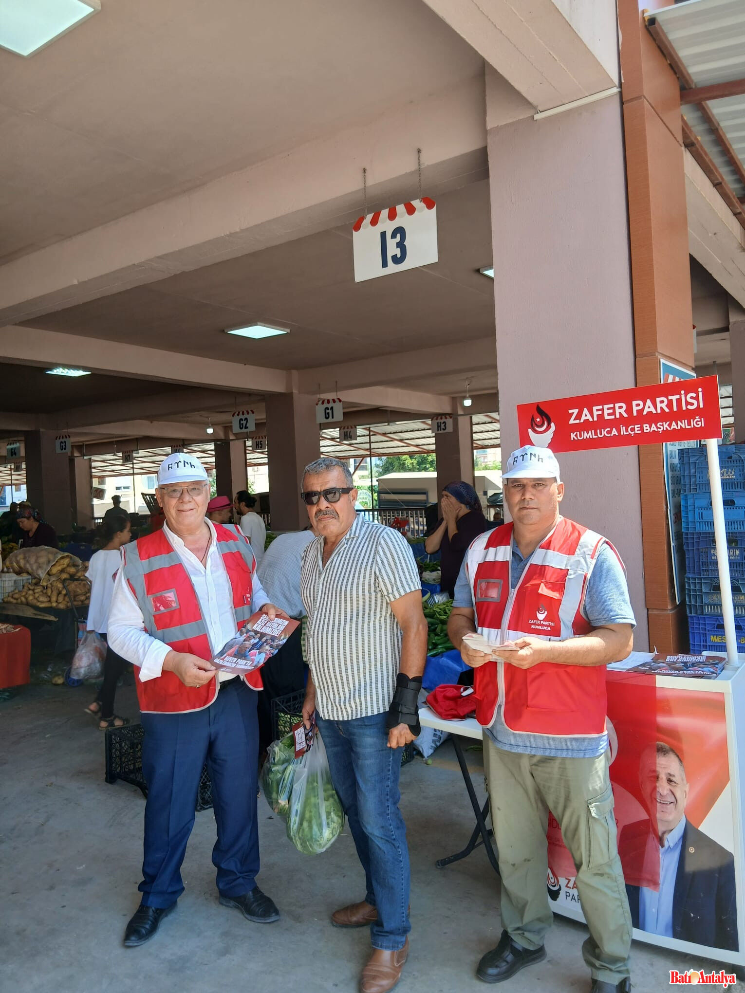 Zafer Partisi Kumluca’dan Gaziler İçin Anlamlı Etkinlik