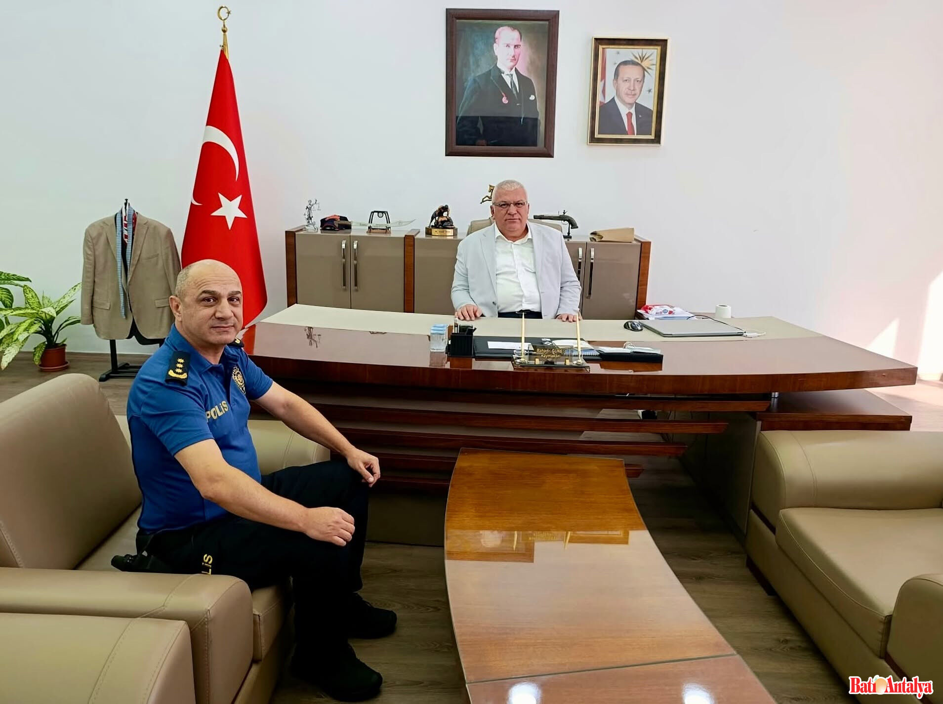 KUMLUCA’NIN YENİ EMNİYET MÜDÜRÜ GÖREVİNE BAŞLADI
