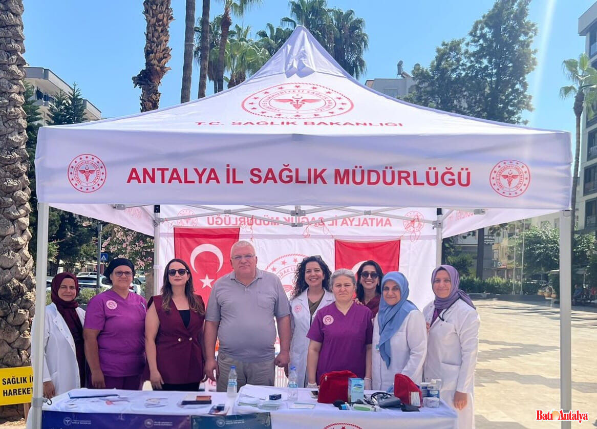 HALK SAĞLIĞI İÇİN MEYDANDA BULUŞTULAR