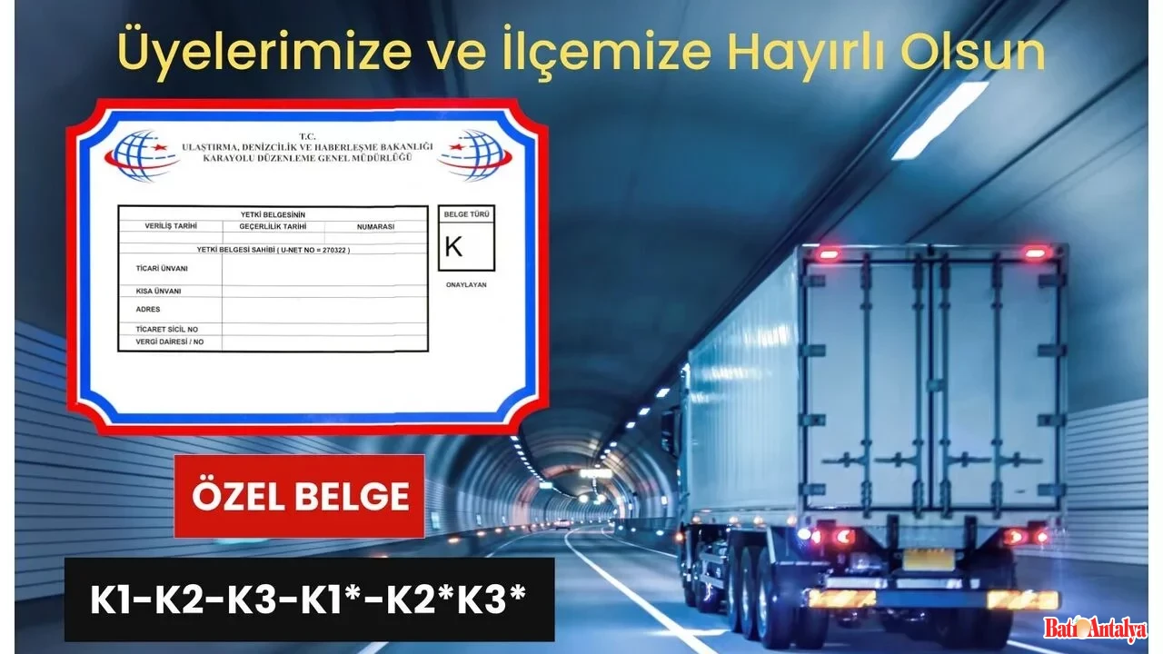Fahri̇ Özen Taşimacilikta Antalya’ya Gi̇tme Zorunluluğunu Kaldirdik