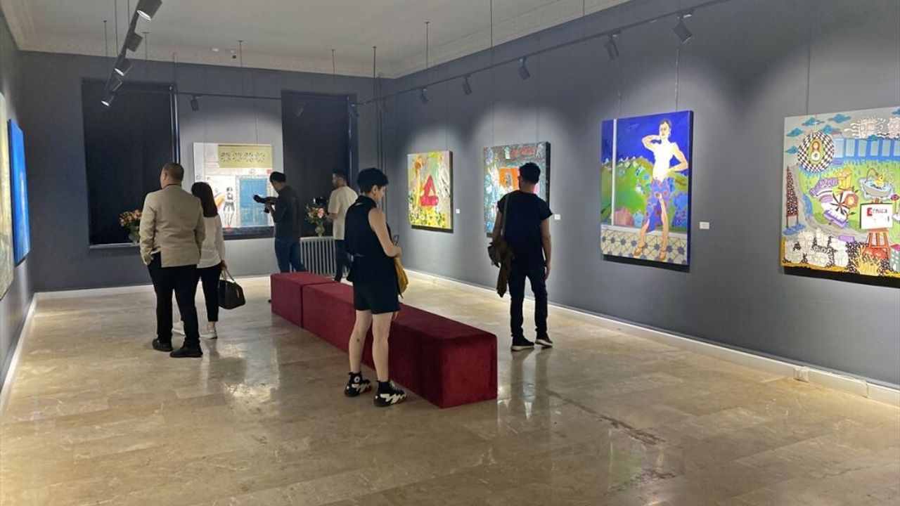 Mersin'de "Arnica Art Land Sanat Çalıştayı" sergisi açıldı