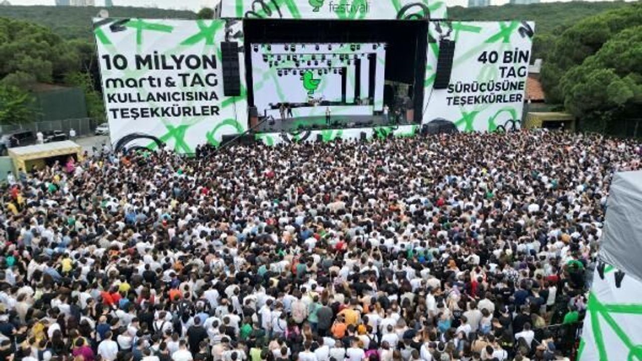 Martı’dan 40 bin TAG sürücüsü ve 10 milyon kullanıcısına festival