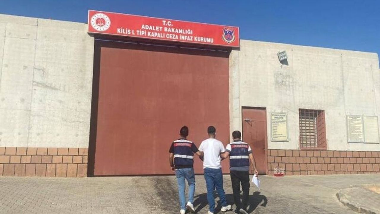 Kilis'te 21 yıl 7 ay kesinleşmiş hapis cezası bulunan hükümlü yakalandı