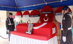 Şehit karakol komutanı, Antalya'da son yolculuğunu uğurlandı