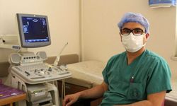 Bitlis'te 15 haftalık hamile kadından ameliyatla bir kilogramlık kist alındı