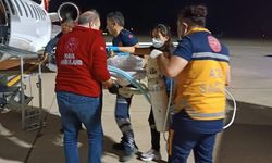 Fethiye'de salça kazanına düşen 2 yaşındaki bebek, ambulans uçakla İstanbul'a gönderildi