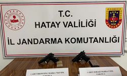 Hatay'da bir otomobilde silah ele geçirildi