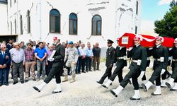 Kıbrıs gazisi memleketi Malatya'da son yolculuğuna uğurlandı