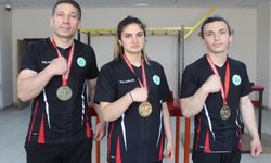 Ordulu bilek güreşi sporcuları Avrupa Şampiyonası'na hazırlanıyor