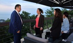 Trabzon'daki Boztepe Seyir Terası ve Yürüyüş Yolu 300 bini aşkın ziyaretçiyi ağırladı