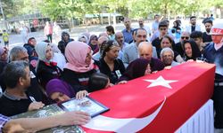 Kayseri'de tedavi gördüğü hastanede vefat eden gazi son yolculuğuna uğurlandı