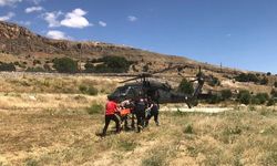 Tunceli'de askeri helikopter, kalp krizi geçiren kadın için havalandı