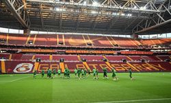 Galatasaray, Zalgiris maçı hazırlıklarını tamamladı