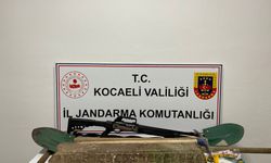 Kocaeli'de Roma dönemine ait lahit parçası ele geçirildi