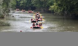 Melen Çayı rafting tutkunlarını ağırlıyor