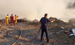 Hatay'da çöplük alanda çıkan yangın söndürüldü