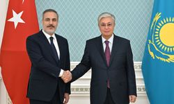 Kazakistan Cumhurbaşkanı Tokayev, Dışişleri Bakanı Fidan’ı kabul etti