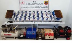 Kocaeli'de 53 bin 380 makaron ele geçirildi