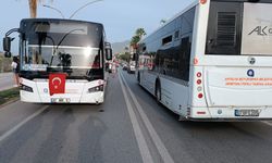 Alanya'da halk otobüsü ile çarpışan motosikletin sürücüsü öldü