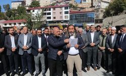 Bitlis'te Filistinliler için gıyabi cenaze namazı
