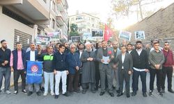 Tükmen Derneği'nden İsrail ve ABD protestosu