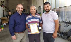 35 Kez Kan Bağışı Yapan Vatandaşa Altın Madalya