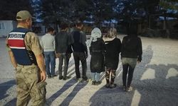 Kilis’te 6 düzensiz göçmen yakalandı