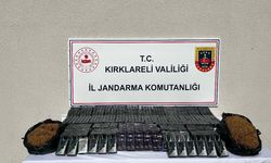 Kırklareli’nde 164 bin 485 kök kenevir ele geçirildi