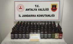 Antalya'da Kaçak/Sahte İçki Operasyonu