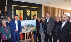 1. Alakır Uluslararası Sanat Festivali Resim Sergisi Törenle Açıldı