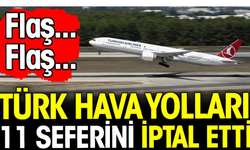 Antalya'da uçak seferleri iptal 11 sefer iptal