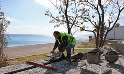 Antalya 2. Etap Konyaaltı Sahil Projesi'nde çalışmalar ilerliyor