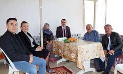 Kaymakam Çelik, Kıbrıs Gazisi Tahir Korkmaz'a Ziyaret