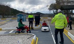 Antalya'da Çocuklara Uygulamalı Trafik Eğitimi