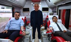 Finike'de Kan Bağışı Kampanyası'na Destek