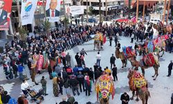 Kumluca’da Yılın En Süslü  Devesi Çılgın Boran Oldu