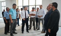 ANTALYA VALİSİ HULUSİ ŞAHİN  KAMU YATIRIMLARINI İNCELEDİ