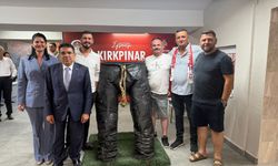 KUMLUCA GÜREŞ AĞASI UĞUR EVRAN,  KIRKPINAR HEYECANINI YERİNDE YAŞADI