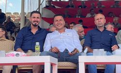 Kumluca Güreş Ağası Uğur Evran,  Elmalı Er Meydanı’nda Coşkuyu Paylaştı