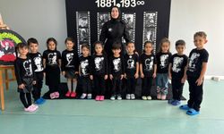 Minik Yüreklerden Ata’ya Anlamlı Anma